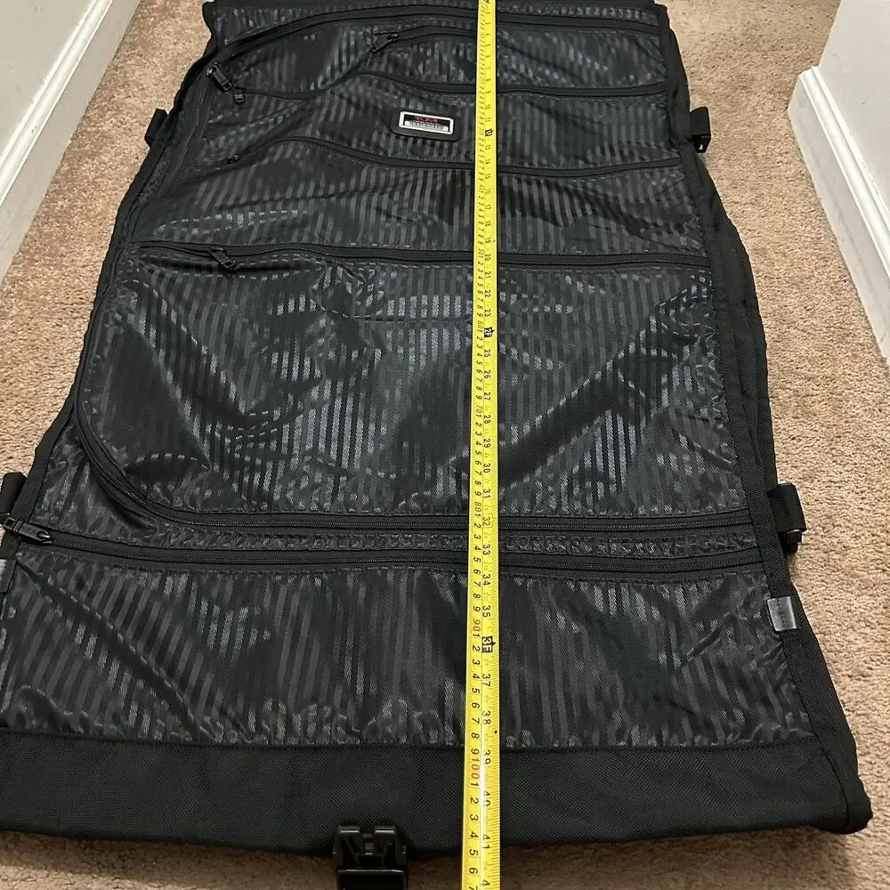 TUMI Alpha Classic Garment Bag 231D3 Bifold Travel Ballistic Nylon Black